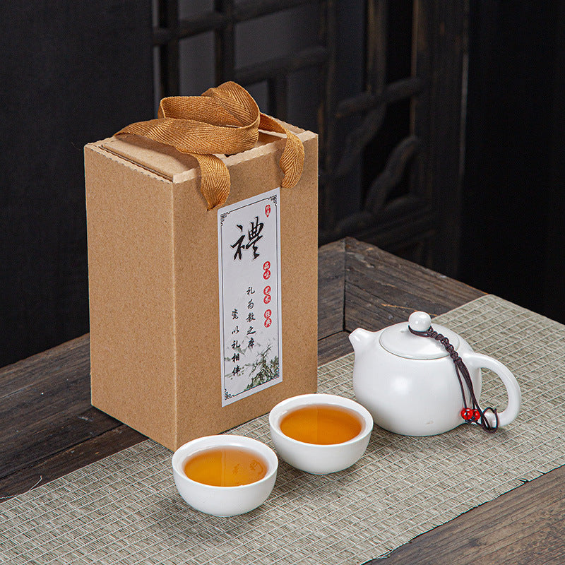 Custom Logo One pot and two cups gift box | Premium Corporate Gifts and Custom Gifts