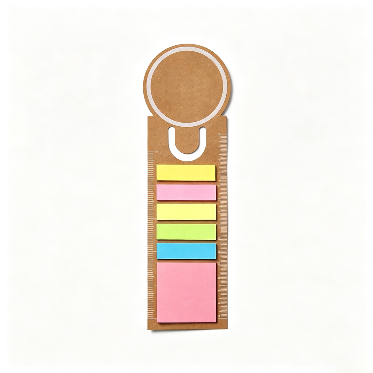 Custom Logo U-Shaped Solid Color Sticky Notes | Premium Corporate Gifts and Custom Gifts