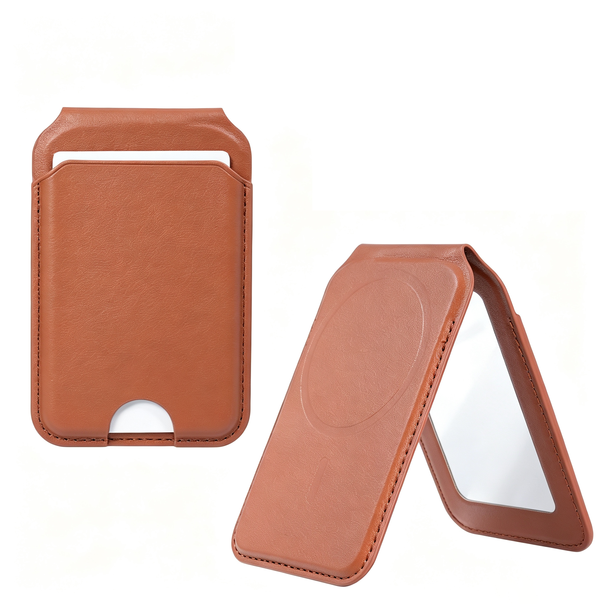Custom Logo Magnetic Mirror Phone Card Holder Stand | Premium Corporate Gifts and Custom Gifts