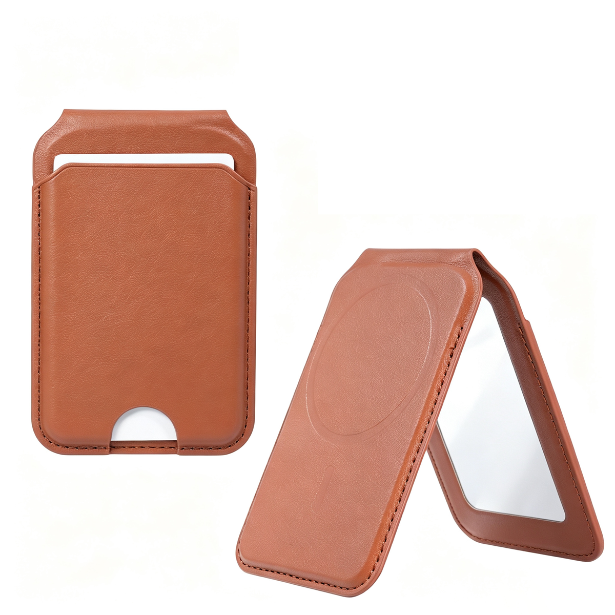 Custom Logo Magnetic Mirror Phone Card Holder Stand | Premium Corporate Gifts and Custom Gifts