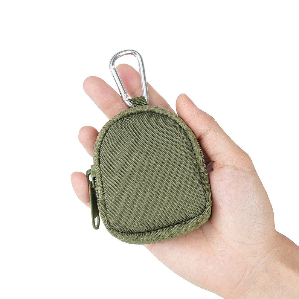 Custom Logo Mini Round Compact Clip-On Coin Purse | Premium Corporate Gifts and Custom Gifts