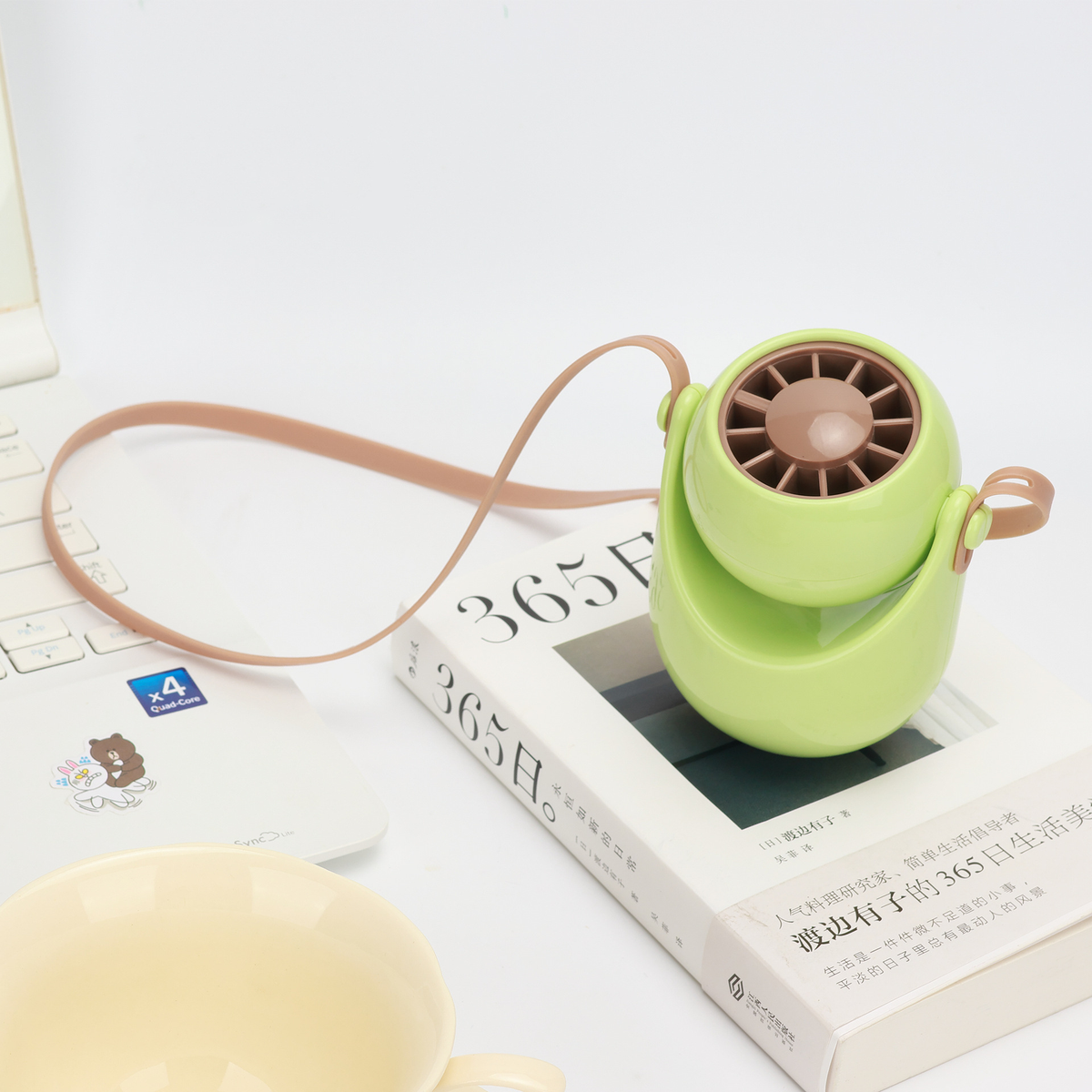 Custom Logo Summer USB Handheld Turbo Fan | Premium Corporate Gifts and Custom Gifts