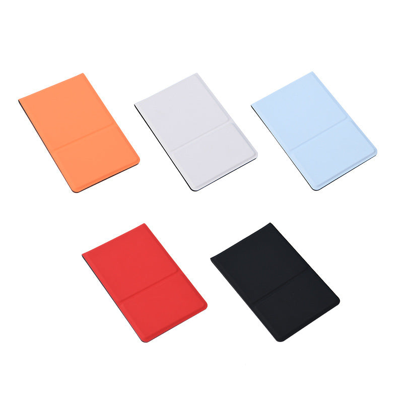 Custom Logo PU leather thin folding mirror | Premium Corporate Gifts and Custom Gifts