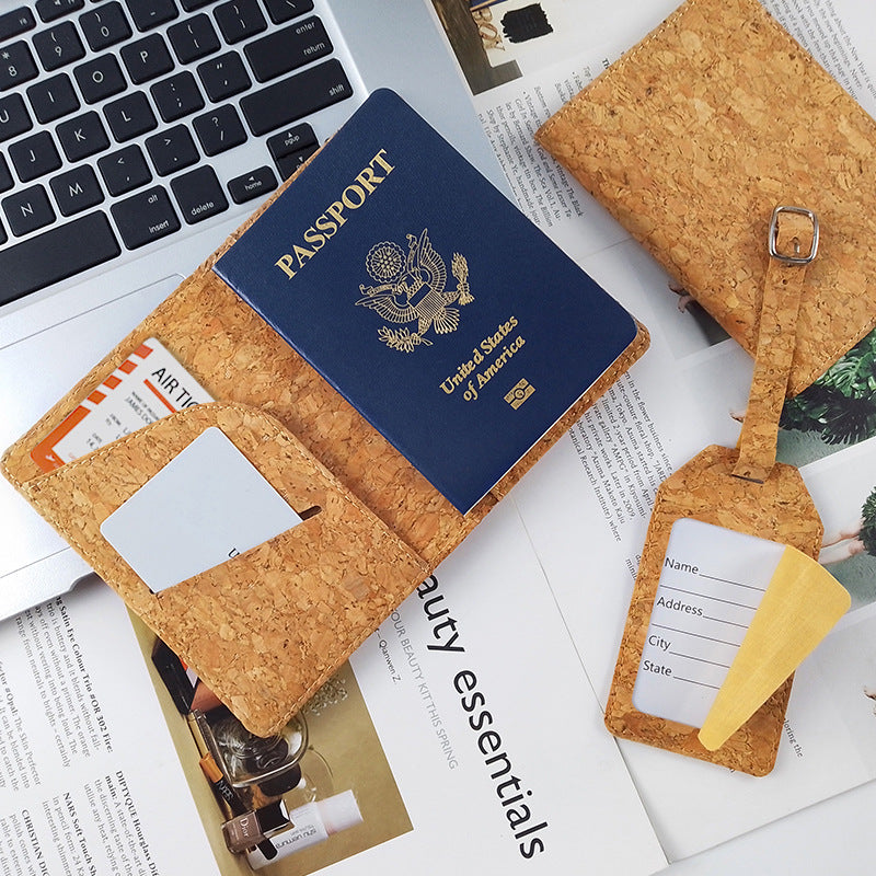 Custom Logo Travel Cork Passport Holder | Premium Corporate Gifts and Custom Gifts