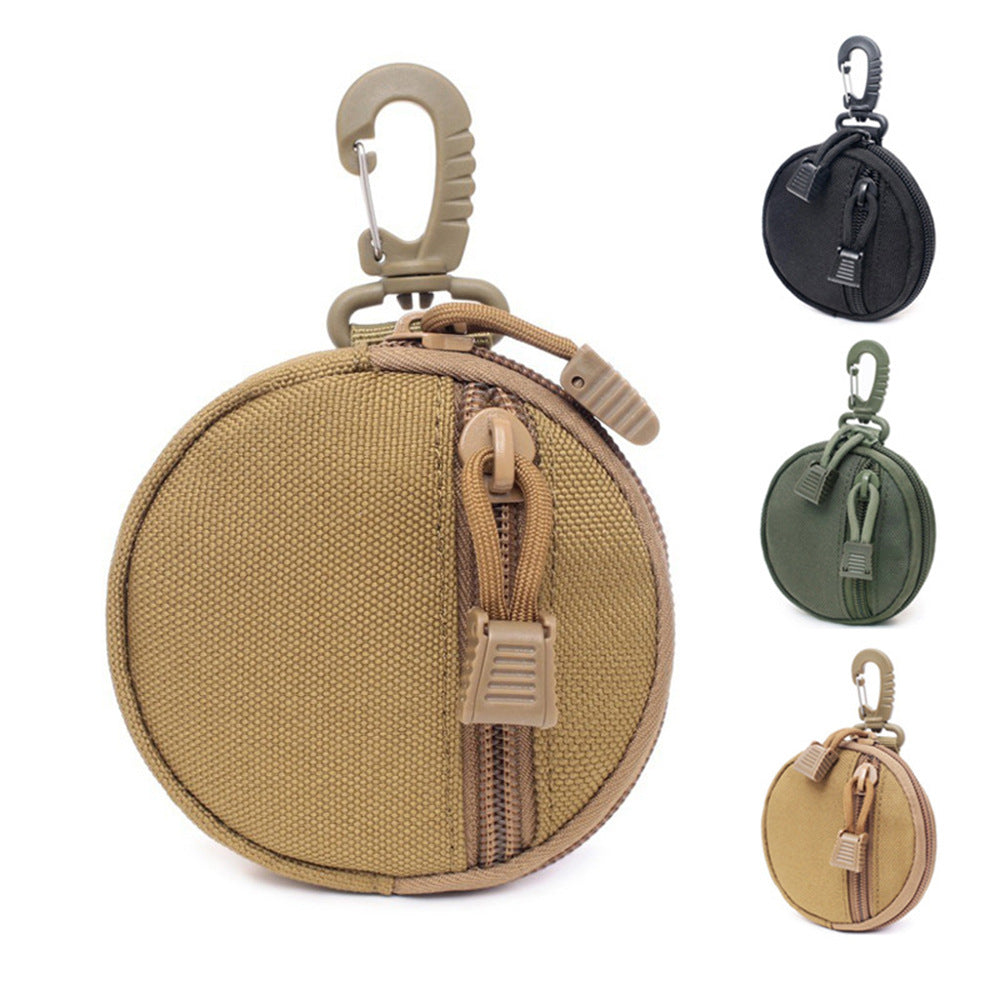 Custom Logo Outdoor Round Mini Pouch