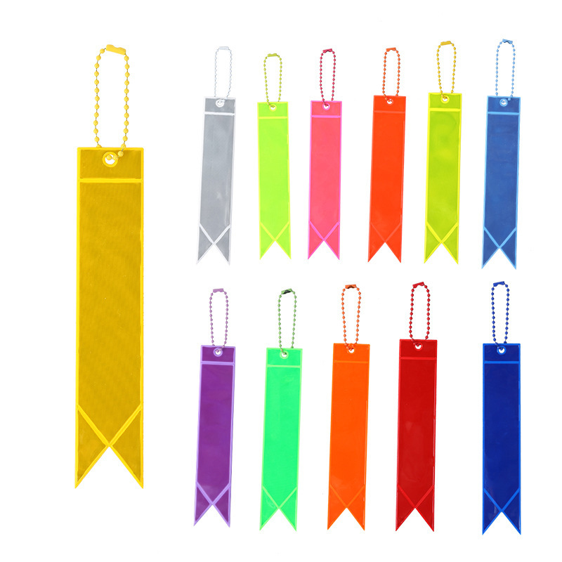 Custom logo Reflective-keychain-streamer – image 1