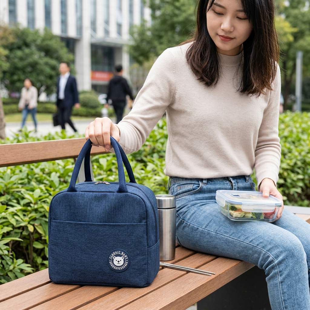 Custom Logo Small Insulated Insulated Bento Bag